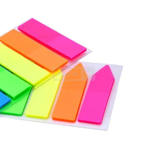 Page bookmark colored sheets 125pcs